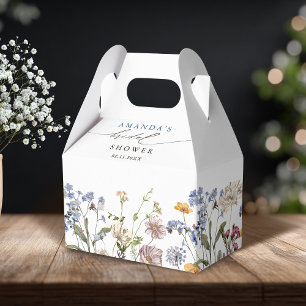 Ballotins Fête des mariées colorée du Fleur sauvage de print