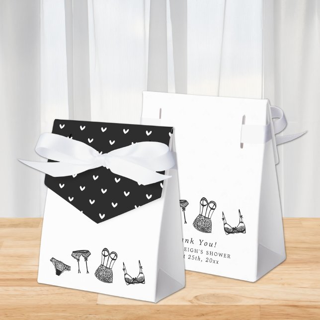 Ballotins Fête des mariées de lingerie de script de pinceau  (Créateur téléchargé)