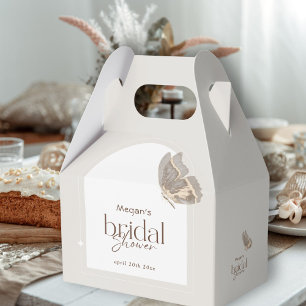 Ballotins Fête des mariées minimaliste moderne de papillon b