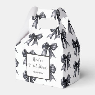 Ballotins Fête des mariées noire Coquette Bow