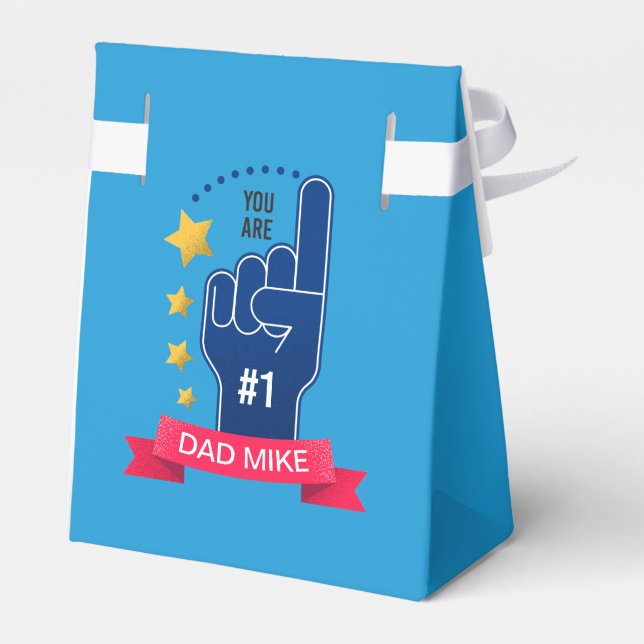 Ballotins Fête des pères personnalisée des noms personnalisé (Arrière)