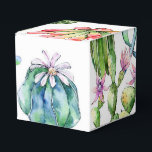 Ballotins Fête des Succulentes<br><div class="desc">Boîtes de faveur inspirées de la plante de cactus.</div>