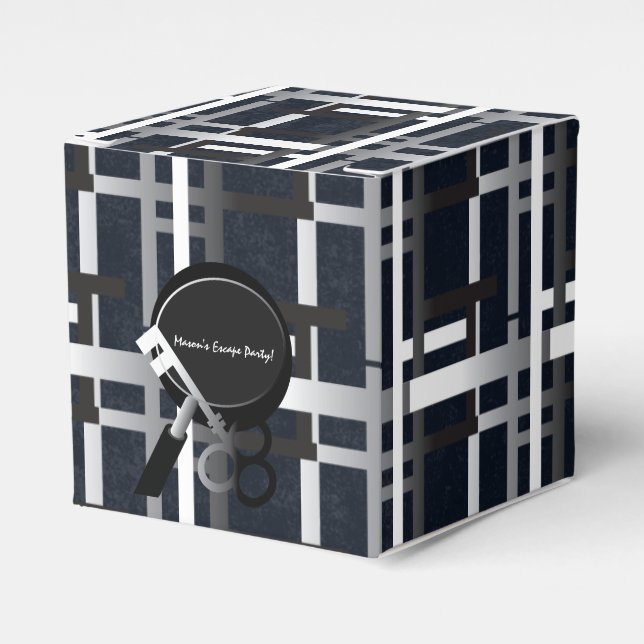 Ballotins Fête d'évasion Maze clé Gradient Favoriser la boît (Verso)