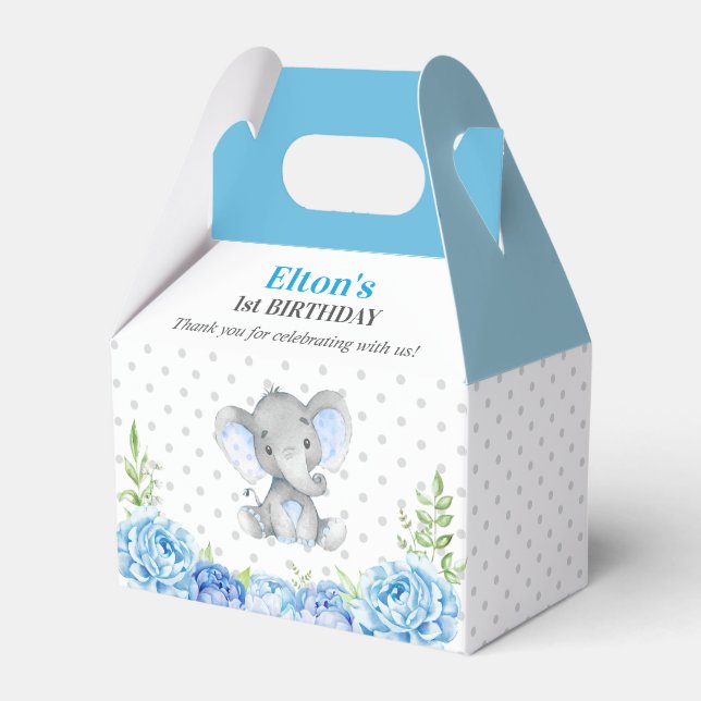 Ballotins Fête du premier anniversaire de Petit Éléphant Gar (Verso)
