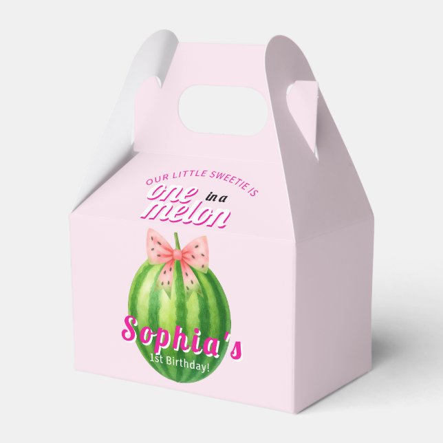 Ballotins Fête du premier anniversaire de Sweet Melon (Verso)