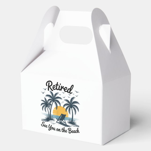 Ballotins Fête Été Retraité À Vous Sur La Plage (Recto)