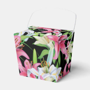 Ballotins Fête Faveur Boîte-Lys Rose