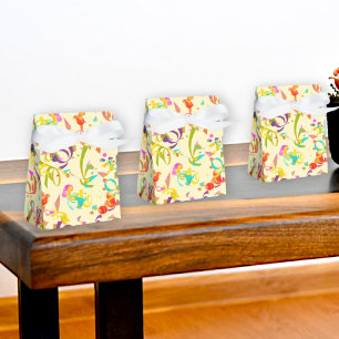 Ballotins Fête Festive Confetti coloré sur Jaune