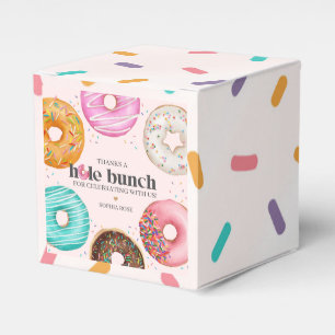 Ballotins Fête ou Baby shower d'anniversaire de Donut arrosé