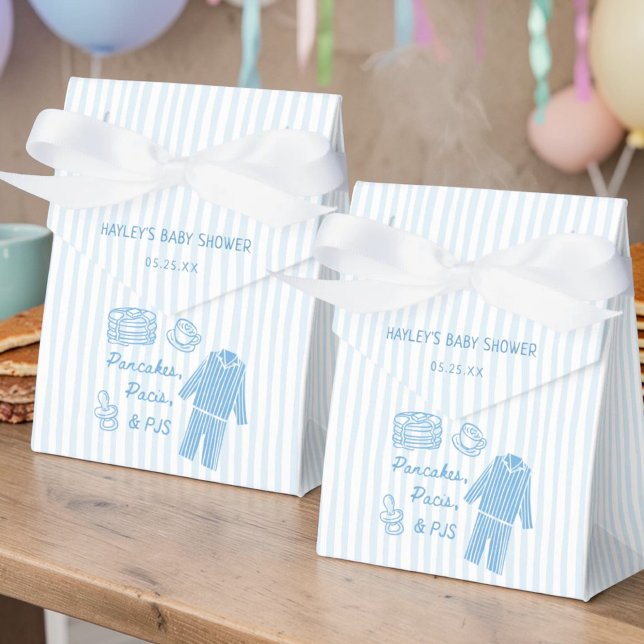 Ballotins Fête Prénatale Garçon: Crêpes, Pacis & Pyjamas (Créateur téléchargé)