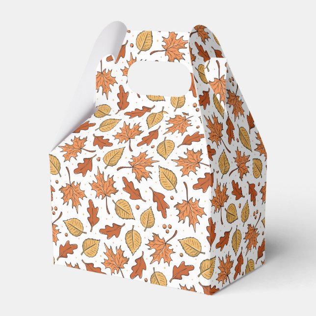Ballotins Feuilles d'automne et Motif d'Acorns (Verso)