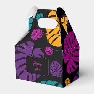 Ballotins Feuilles de palmier colorées