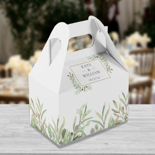 Ballotins Feuilles de verdure élégantes pour mariage
