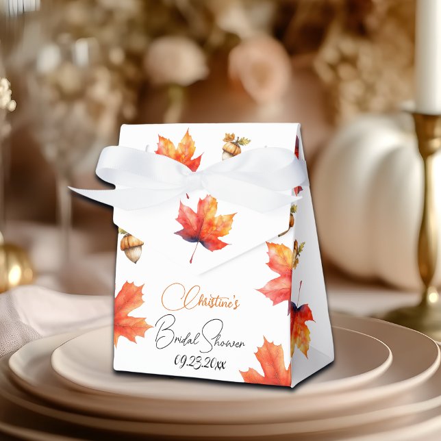 Ballotins Feuilles d'érable et glands Shower de mariage (Créateur téléchargé)