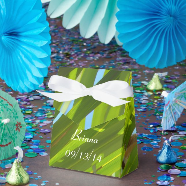 Ballotins Feuilles verts, soleil et ciel bleu (Fête)