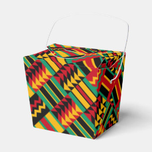 Ballotins Fierté de panier africain rouge jaune vert noir