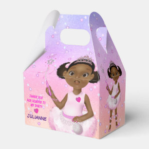 Ballotins Fille Afro-Américaine Fée Princesse Ballerine