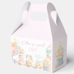 Ballotins Fille aquarelle douceurs premier anniversaire