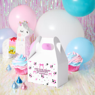 Ballotins Fille aux rubans roses 1er anniversaire