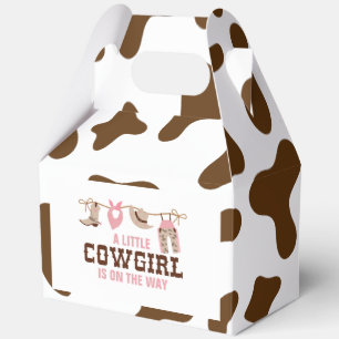 Ballotins Fille cow-boy western Shower de bébé rose