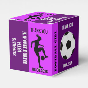 Ballotins Fille de football, cadeau de joueur de football, A