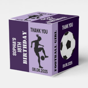Ballotins Fille de football, cadeau de joueur de football, A