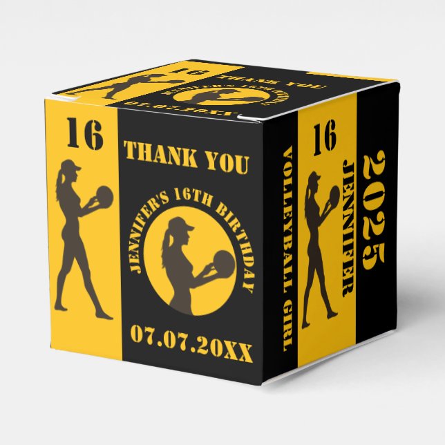 Ballotins Fille de volley-ball, cadeau de joueur de volley-b (Verso)