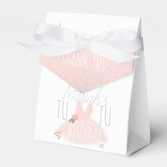 Ballotins Fille Minimal Tutu Anniversaire Deux Ans Paillette (Verso)
