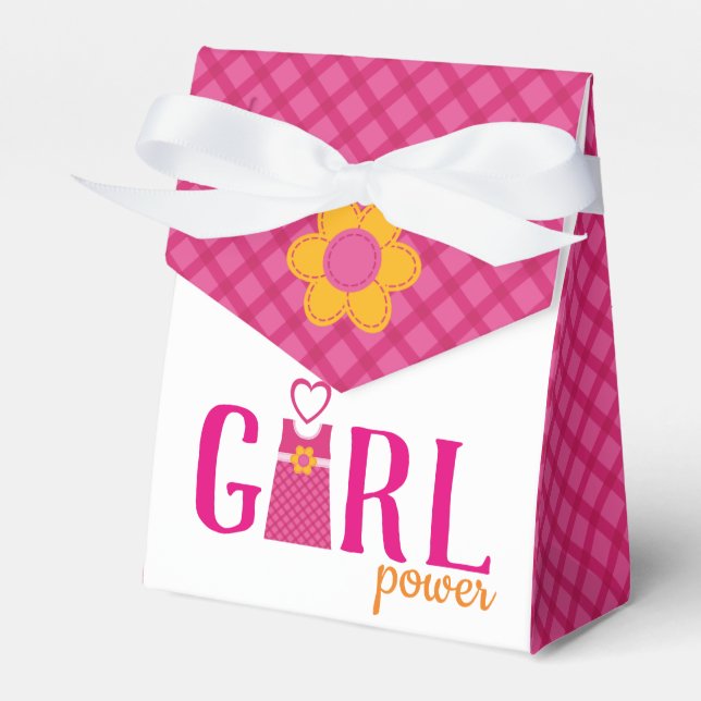 Ballotins Fille puissance robe mignonne rose plaid fleurs mu (Verso)