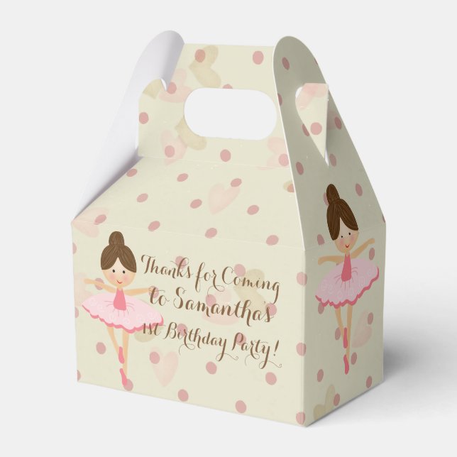 Ballotins Fille rose et Dreamy Ballerina (Verso)