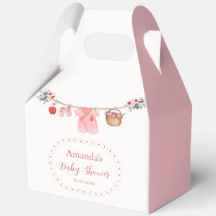 Ballotins Fille rose Floral Pomme Lingerie Bébé Fête
