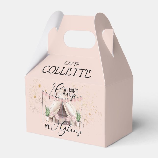 Ballotins Filles Glamping Anniversaire Sous Les Étoiles (Verso)