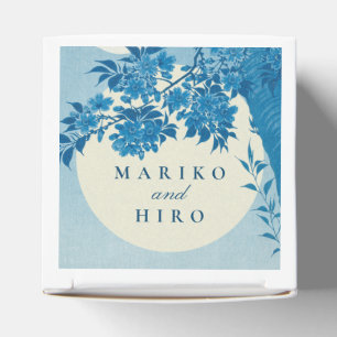 Ballotins Fleur de cerisier bleu japonais antique