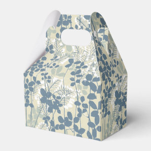 Ballotins Fleur de feuille bleue asiatique japonaise