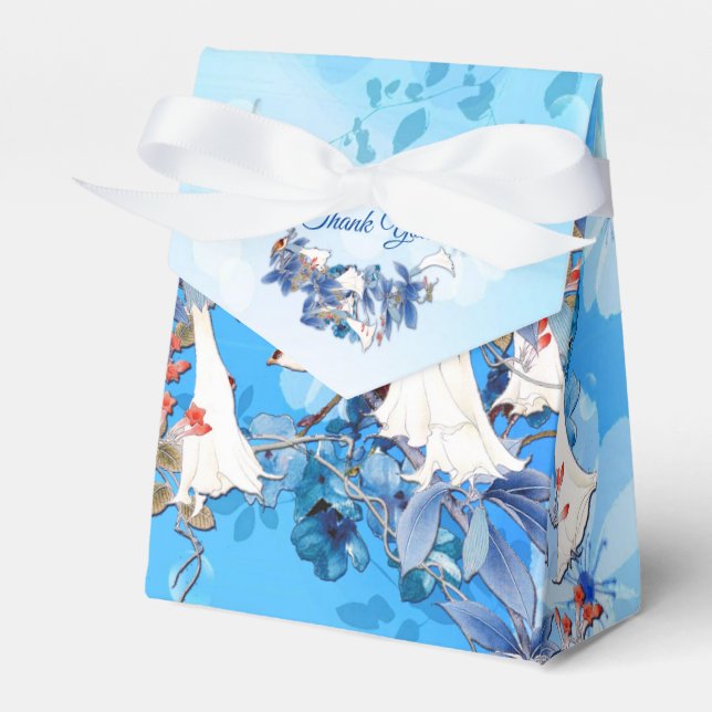 Ballotins Fleur de lune d'aquarelle blanche (Verso)