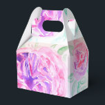 Ballotins Fleur de rose lilas aquarelle rose florale<br><div class="desc">Rose aquarelle rose vintage</div>