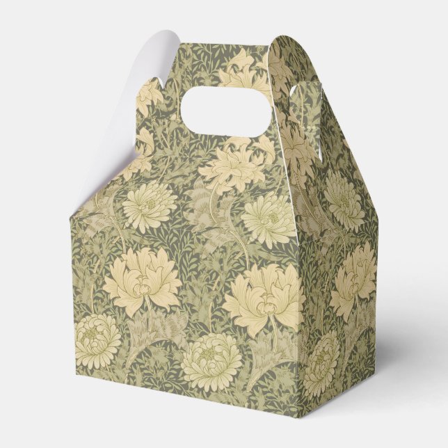 Ballotins Fleur de Sauge Chrysanthème de William Morris (Verso)