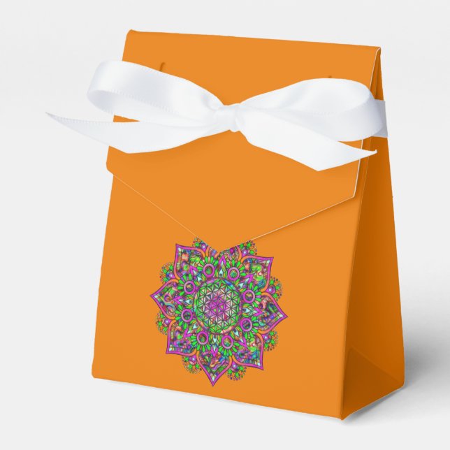 Ballotins Fleur De Vie - Indien Mandala 1 (Verso)