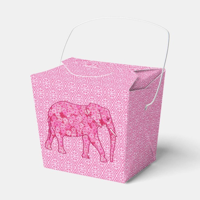Ballotins Fleur d'éléphant - rose fuchsia (Verso)