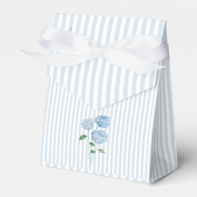 Ballotins Fleur d'hortensia Rayure Bleue Prépa (Verso)