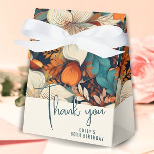 Ballotins Fleur Élégante Motif Floral Anniversaire