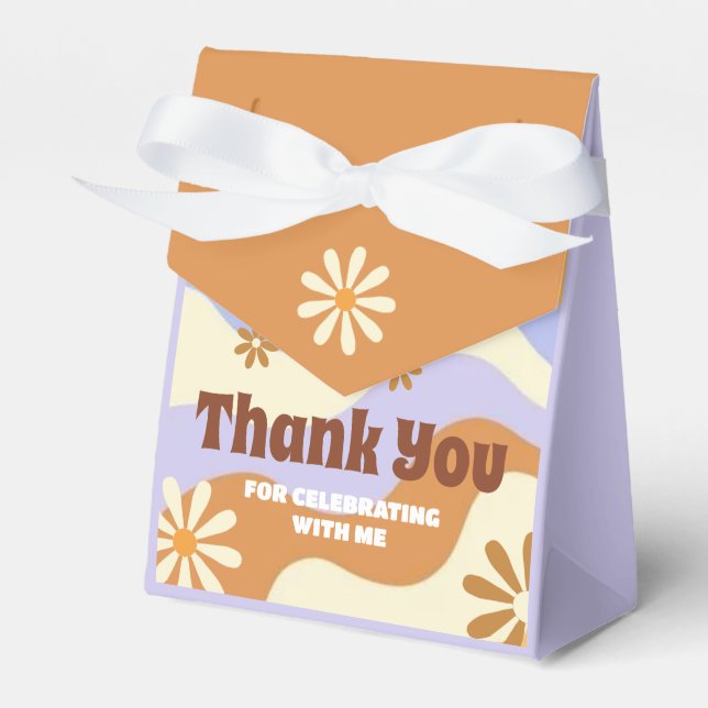 Ballotins Fleur hippie colorée Retro Super Sweet 16 (Verso)