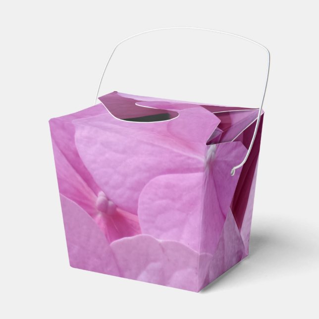 Ballotins Fleur rose Hydrangea Sortir Ballotin (Verso)