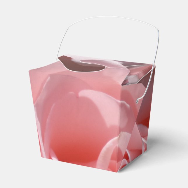 Ballotins Fleur rose rose Sortir Ballotin (Verso)