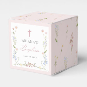 Ballotins Fleur Sauvage Fille Florale Baptême