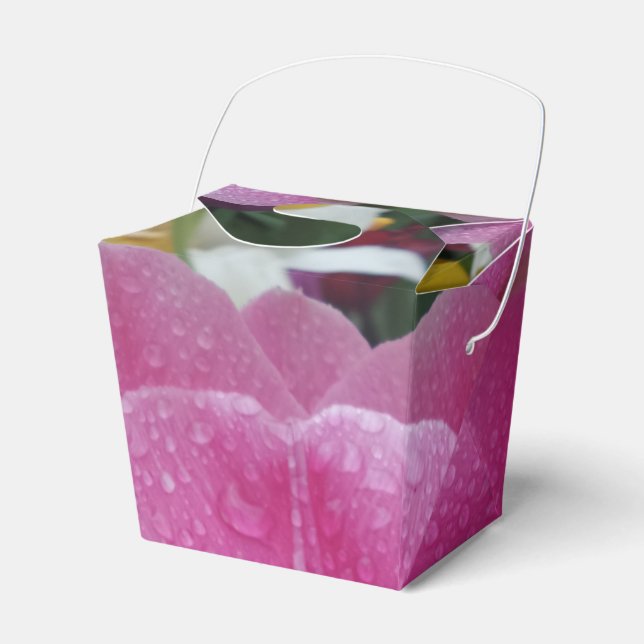 Ballotins Fleur Tulip Rose Sortir Ballotin (Verso)