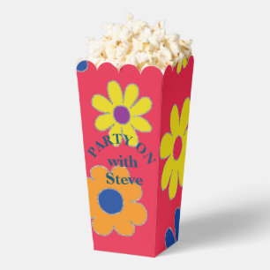 Ballotins Fleurs Bat mitzvah à barres BM