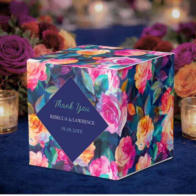Ballotins Fleurs colorées élégantes de mariage (Créateur téléchargé)