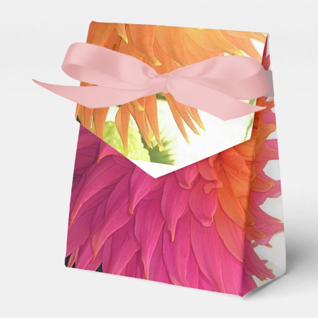 Ballotins Fleurs d'Anniversaire Orange Bright (Verso)