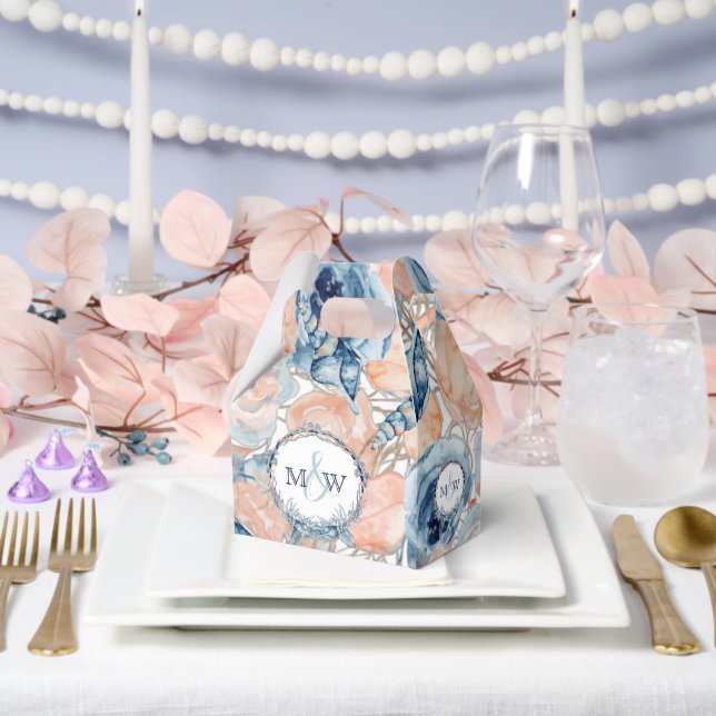 Ballotins Fleurs de coquillages Mariage nautique (Mariage)